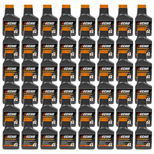 48PK Echo Oil 2.6 oz Bottles 2 Stroke Cycle Mix for 1 Gallon - Power Blend 6450001