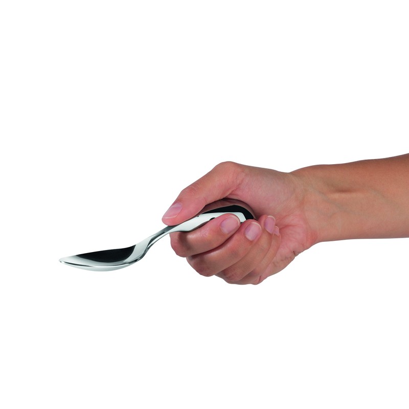 Amefa Spoon with Knob Ergonomically Functional Dessert Spoon – 18/10