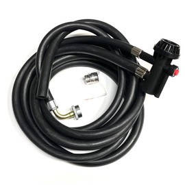 Magtonson 8FT GE Portable Dishwasher Fill & Drain Hose Assembly WD24X10066 w/Faucet Adapter