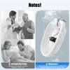 YIYIBYUS Ionic Foot Bath Spa Machine with Timer, Portable Detox