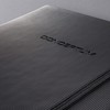 Sigel CO121 Notebook CONCEPTUM®, black, Hardcover, squared, approx. A5, with