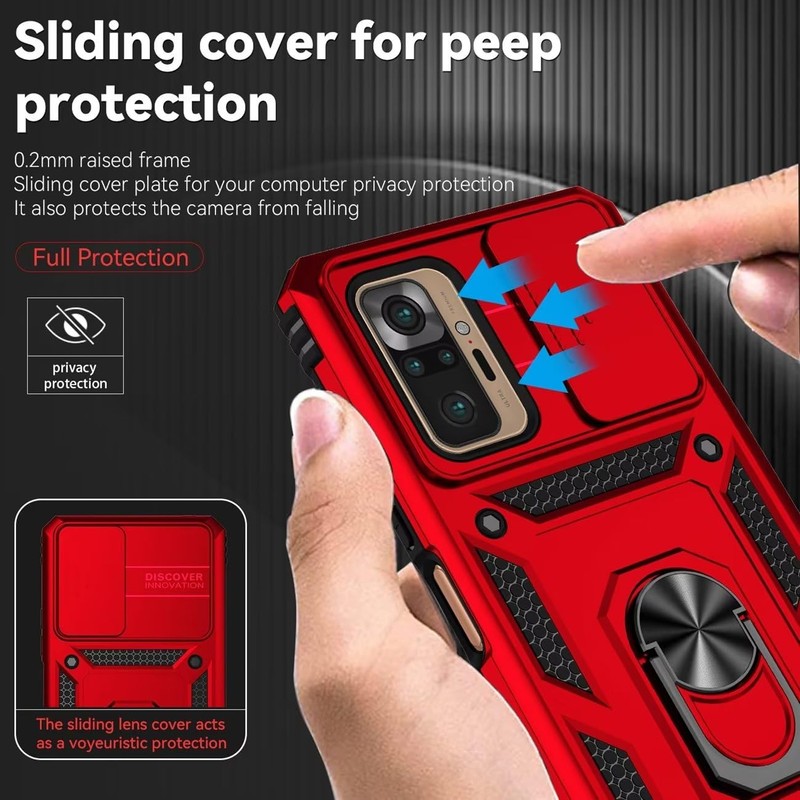 Vokuha Case for Redmi Note 10 Pro 4G/Redmi Note 10