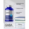 Horbäach GABA 750mg | 180 Capsules | Gamma Aminobutyric Acid