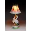 Cosmos Gifts 31633 Porcelain Stork Delivers Baby with Peter Rabbit