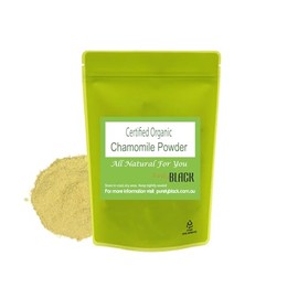 [ Certified Organic ] Pure Chamomile Flower Powder. Matricaria recutia. Dried Herbal Tea. Camo Mile Camomile 50g
