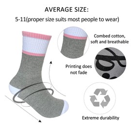 Ziyouza Dog Mom Socks, Gift for Dog Pet Owner, Dog Mother, Dog Mama, Dog Lovers, Puppy Lovers, Novelty Gift for Thanksgiving Christmas Birthday Mother's Day, 1 Pair-36