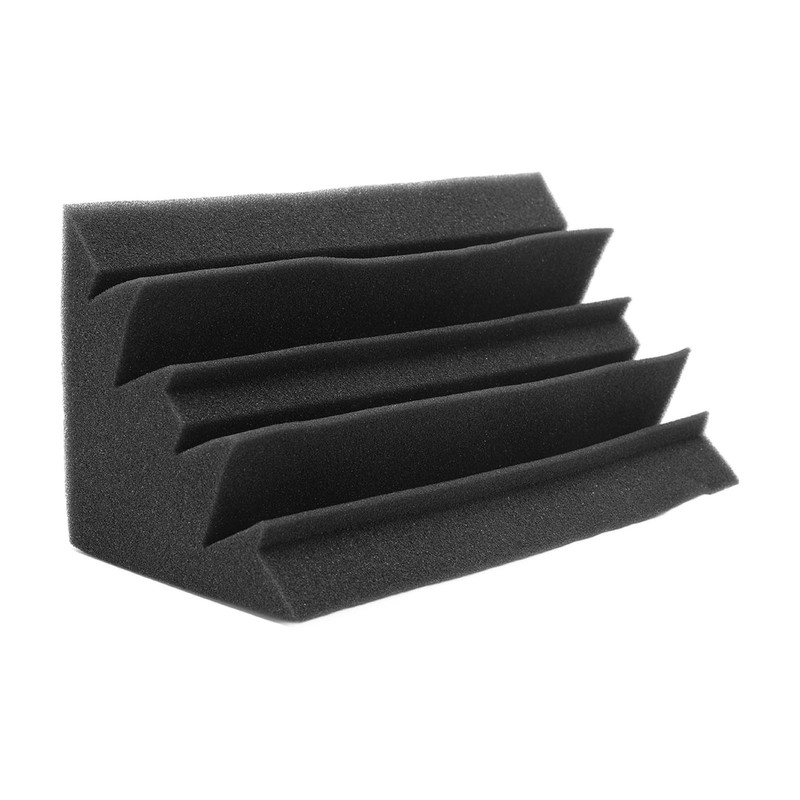 10Pcs Acoustic Foam Noise Pollution Reducing Polyurethane Sound Absorption Foam