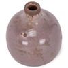 Creative Brands 47th & Main Rustic Ceramic Vase, Mini, Lilac