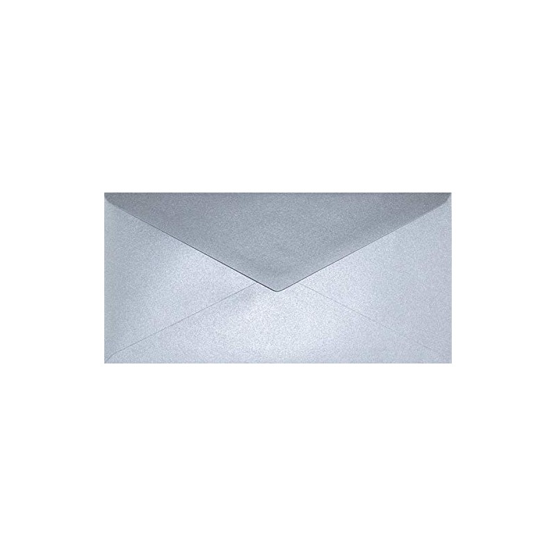 Netuno Envelopes Mother of Pearl Silver DIN Long 110 x