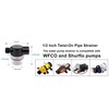 Twist-On Pipe Water Pump Strainer,RV Water Pump Filter Compatible With