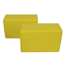 Kakaos 3 Inch Yoga Block (Yellow)