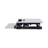 Pemberly Row Standing Desk Converter Dual Monitor Riser w/Tablet Mount