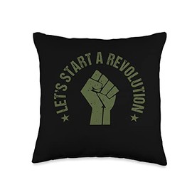 Che Guevara Shirt Rebel Cuban Shirt Guerrilla Revolution Throw Pillow