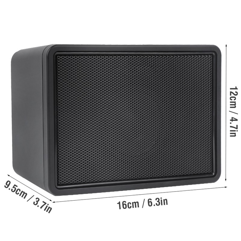 Flatsons Guitar Amplifier Speaker Mini Audio Sound with Plastic Shell
