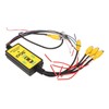Car Backup Camera Splitter Switch 4 Input 1 Output Intelligent