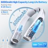 BOTDOYS Hands-Free Portable Neck Fan - 6000mAh High Capacity Battery,