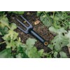 Fiskars Planting Fork with 3 prongs, Length: 28 cm, Glass
