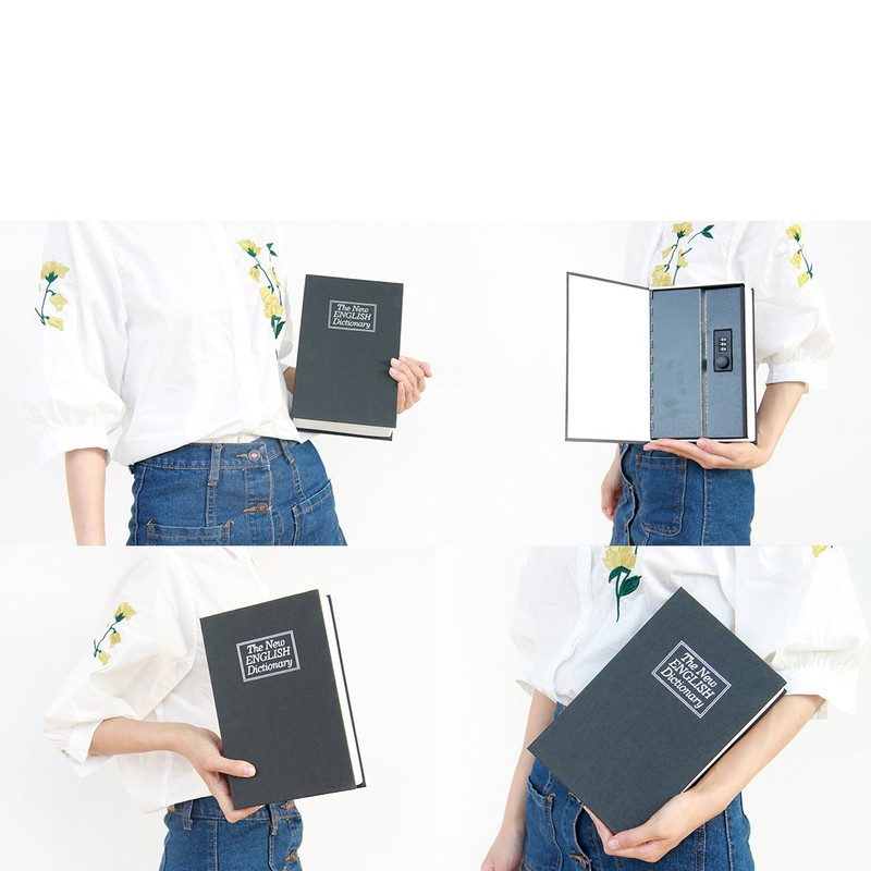 Book Safe with Combination Lock - Jssmst Home Dictionary Diversion