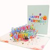 Favour Pop Up® - 3D Glückwunschkarte zum runden 18. Geburtstag.