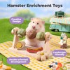 mini&moe Hamster Chew Toys for Teeth - Guinea Pig Chews