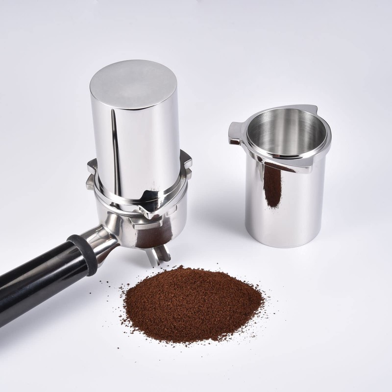 53.4mm Dosing Cup, Pavant 304 Stainless Steel Espresso Dosing Cup