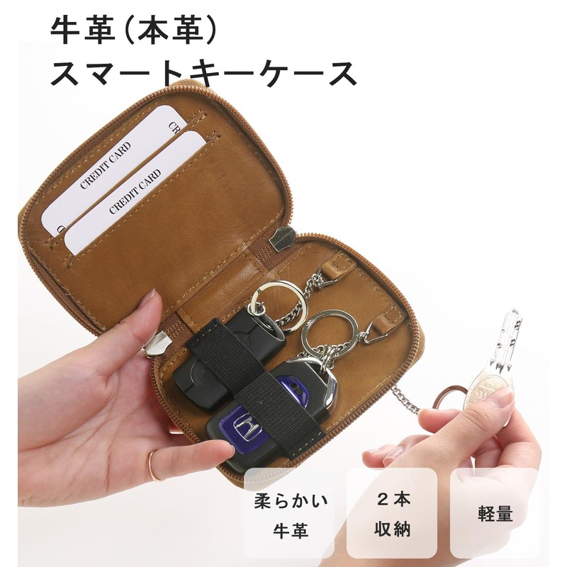 Mieno Smart Key Case, 2 Card Case, Unisex, Key Case,