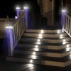FVTLED Solar Outdoor Post Cap Lights, Solar Post Light Fits