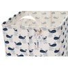 Sea Team 16.5" x 11.8" x 9.8" Square Natural Linen