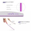 Canvalite 10 PCS 네일 파일 전문가용 재사용 가능한 양면 에머리