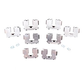 HICKS Rear Brake Pad Set D1212 Compatible with 2007-2018 Lexus ES350, 2007-2017 Toyota Camry, 2006-2018 Toyota RAV4