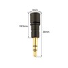 Futheda 3.5mm Mini 3-Pole Stereo Omnidirectional Mic Portable Microphone Compatible
