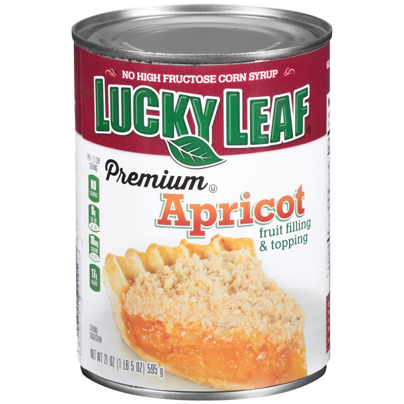 Lucky Leaf Pie Filling & Topping 21oz Can (Pack of