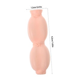 SUPVOX 10pcs Realistic Miniature Lotus Root Figurines Lifelike Play Food for Kitchen Dollhouse Decoration DIY Projects and Creative Miniature Landscapes