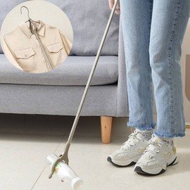 Long Multi-Purpose Grabber Tongs for Shoes, Trash, and Item Handling Grabber Type