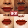 Sacha Cosmetics Intense Matte Lip Velvet Liquid Lipstick, Long-Lasting Velvet