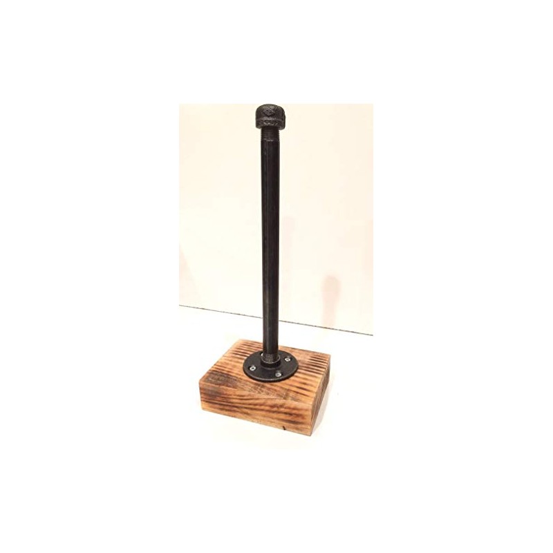 Barnwood Industrial Rustic Urban Pipe Paper Towel Holder
