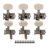 Yibuy 3R3L Guitar Machine Heads Guitar Tuner Tuning Pegs with