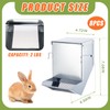 Maxcheck 8 Pcs Rabbit Feeder for Cages Bulk Small Animal