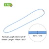 MECCANIXITY 3 Pcs Rubber Bands, Fits 13-30 Gallon Trash Can