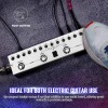 TUOMO M-VAVE Tank-B Pedal de Guitarra Multiefectos Graves con 36