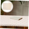 DOITOOL PVC Tablecloth Waterproof Easy-Clean Heat-Resistant Fitted Table Cover Perfect