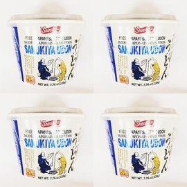 Sanukiya Udon, Japanese Style Noodles, 7.76Oz, 4 Cups