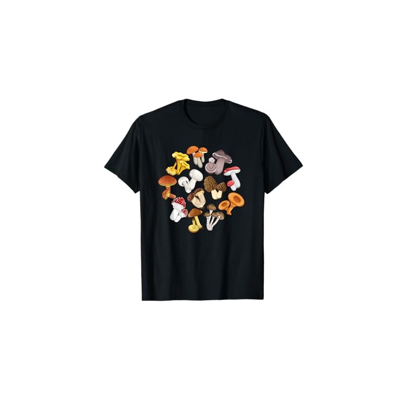 Funghi micologici Caccia ai funghi Maglietta