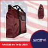 Cardinal bag supplies Briefcase Locking Document Bag (Burgundy)
