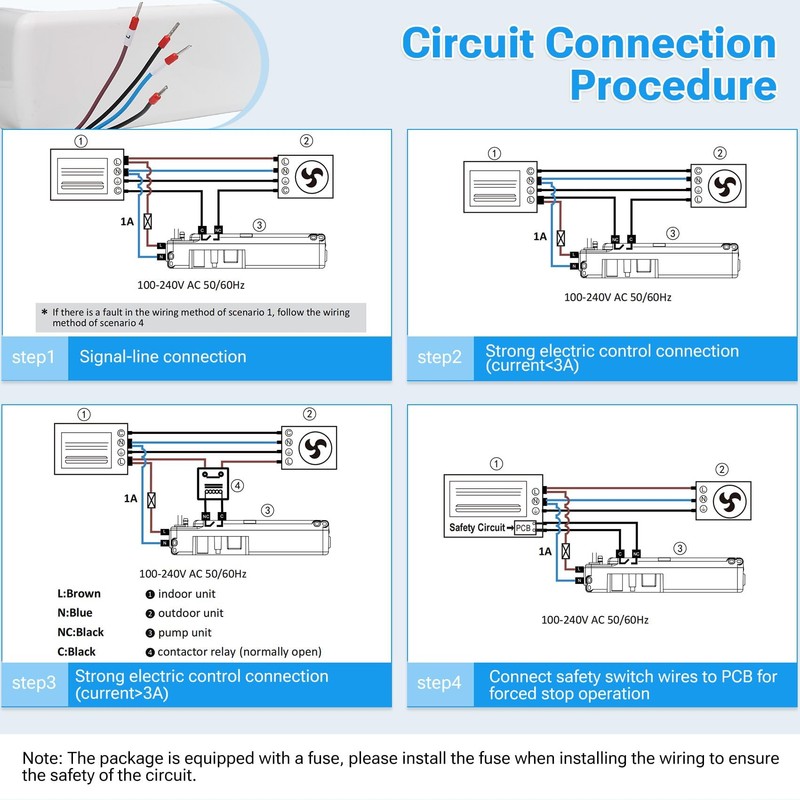 Mini Split Condensate Pum, Soft Start & Auto-Adjust Flow for