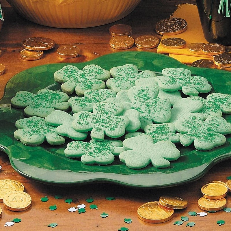 Clover Cookie Cutter Set, 4-Piece St. Patrick's Day Shamrock Cookie