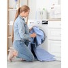 Washable Bed Pads 34" x 36" - 8 Pack, Blue,