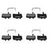 SOMMET 4 pairs Resin and Semi-Metallic Disc Brake Pads fit