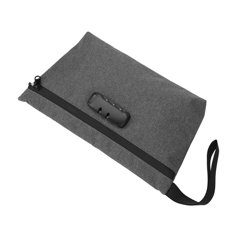 Nylon Storage Bag Activated Carbon Deodorant Zipper Closure Password Lock