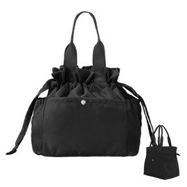 MEXS Lunch Bag for Women Reusable Drawstring Insulated Lunch Box Stain-Resistant Large Cinch Closure Lunch Bags for Work Office
